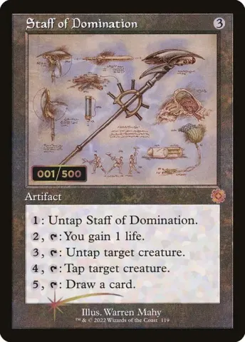 Staff of Domination · 119z