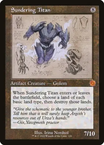 Sundering Titan · 120