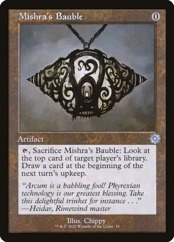 Mishra's Bauble · 34