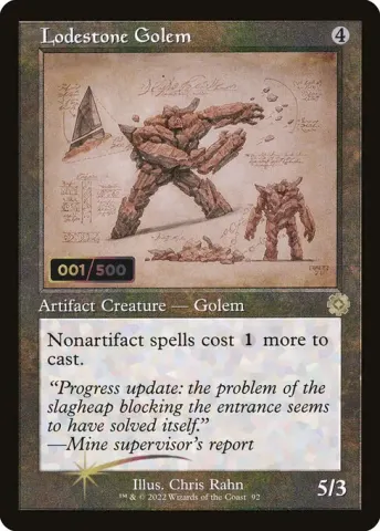 Lodestone Golem · 92z