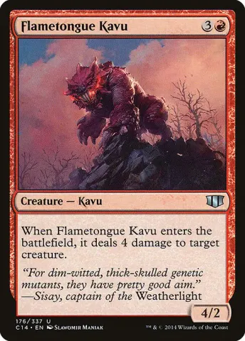 Flametongue Kavu · 176