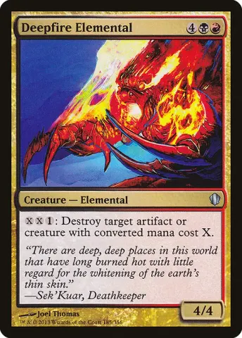 Deepfire Elemental · 185