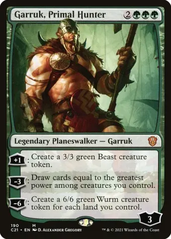 Garruk, Primal Hunter · 190