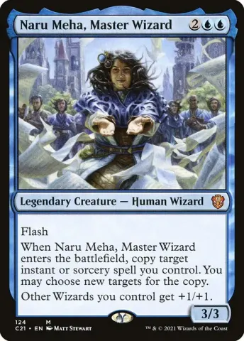 Naru Meha, Master Wizard · 124