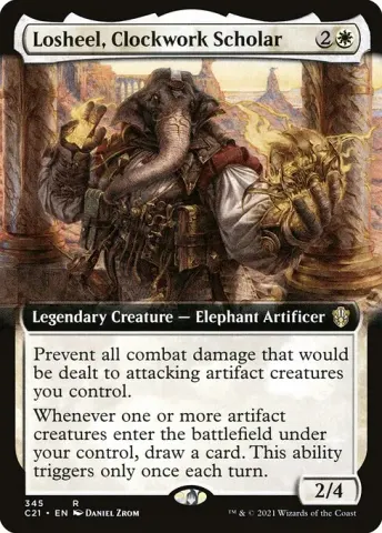 Losheel, Clockwork Scholar · 345