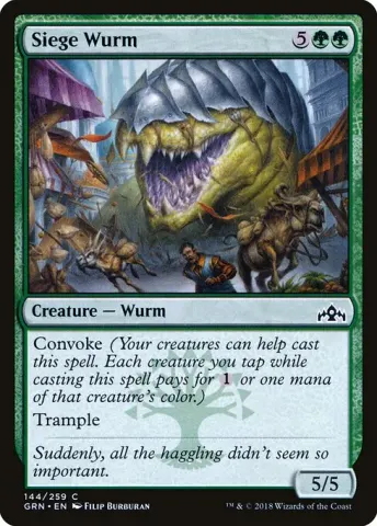 Siege Wurm · 144