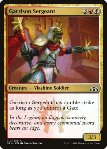 Garrison Sergeant · 172