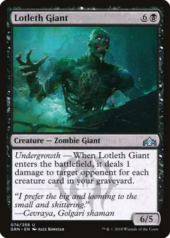 Lotleth Giant · 74