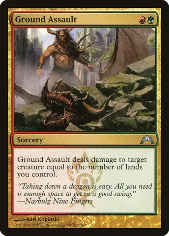 Ground Assault · 168