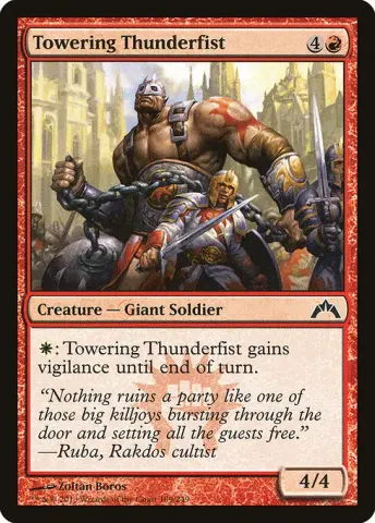 Towering Thunderfist · 109