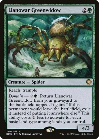 Llanowar Greenwidow · 169