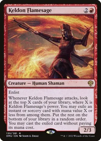 Keldon Flamesage · 135