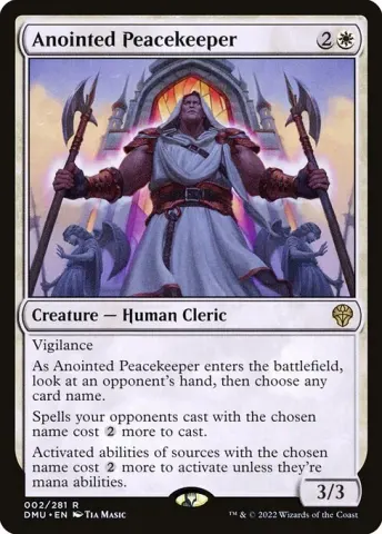 Anointed Peacekeeper · 2