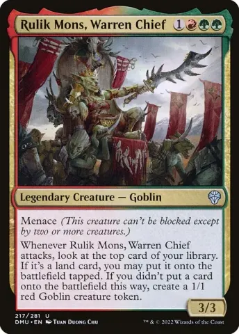 Rulik Mons, Warren Chief · 217
