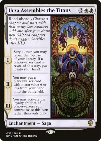 Urza Assembles the Titans · 37