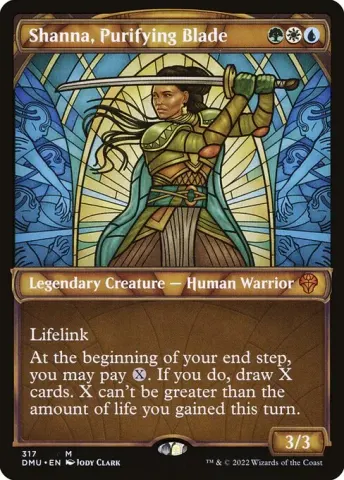 Shanna, Purifying Blade · 317