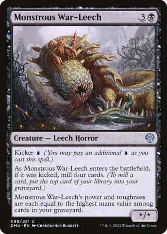 Monstrous War-Leech · 98