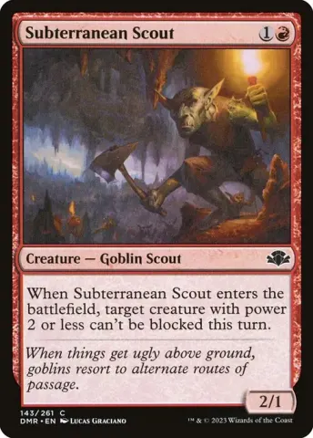 Subterranean Scout · 143