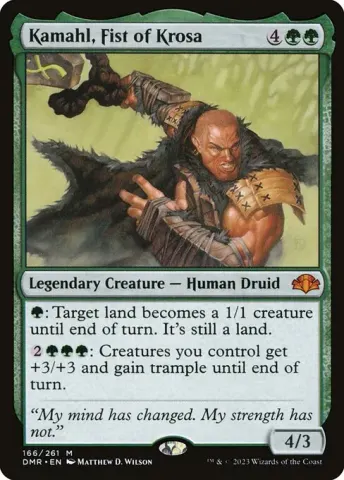 Kamahl, Fist of Krosa · 166
