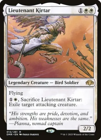 Lieutenant Kirtar · 12
