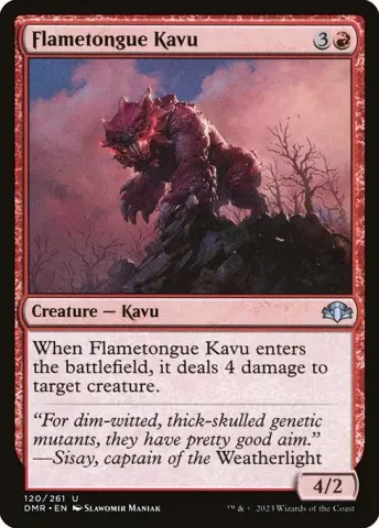 Flametongue Kavu · 120
