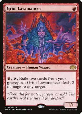 Grim Lavamancer · 126