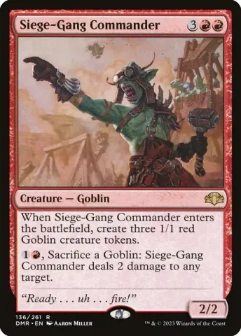 Siege-Gang Commander · 136
