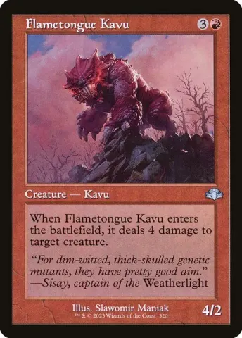 Flametongue Kavu · 320