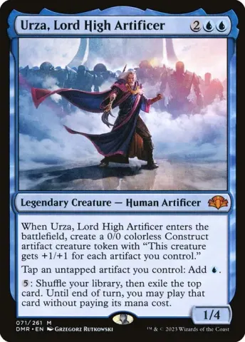 Urza, Lord High Artificer · 71
