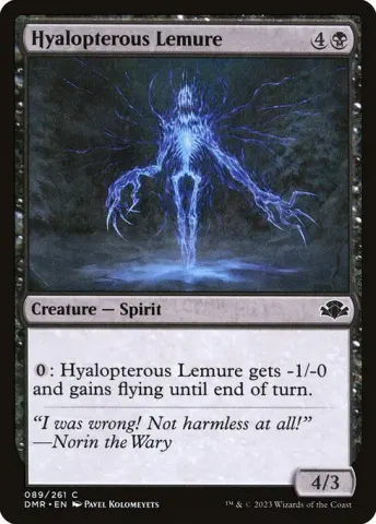 Hyalopterous Lemure · 89
