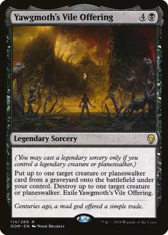 Yawgmoth's Vile Offering · 114