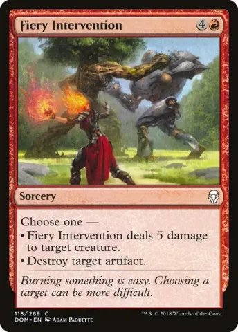 Fiery Intervention · 118