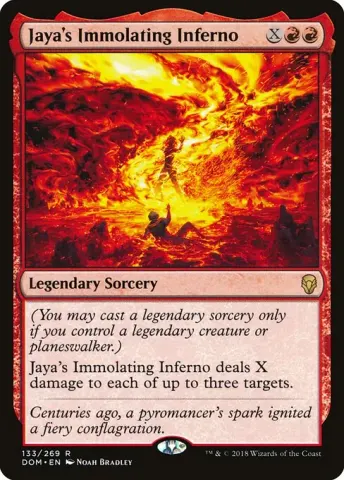 Jaya's Immolating Inferno · 133