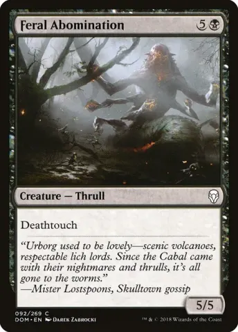 Feral Abomination · 92