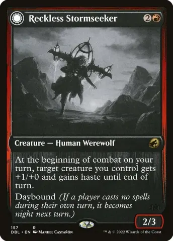 Reckless Stormseeker // Storm-Charged Slasher · 157
