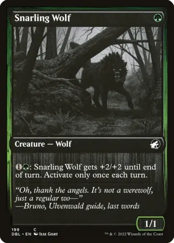 Snarling Wolf · 199