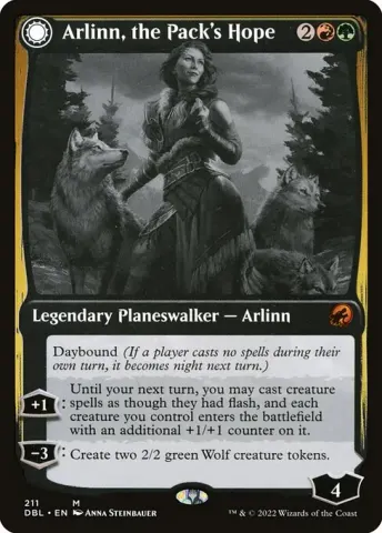 Arlinn, the Pack's Hope // Arlinn, the Moon's Fury · 211