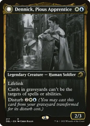Dennick, Pious Apprentice // Dennick, Pious Apparition · 217