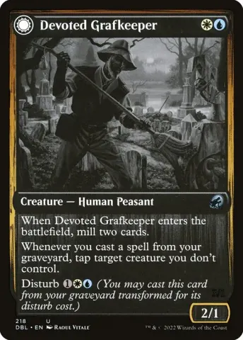 Devoted Grafkeeper // Departed Soulkeeper · 218