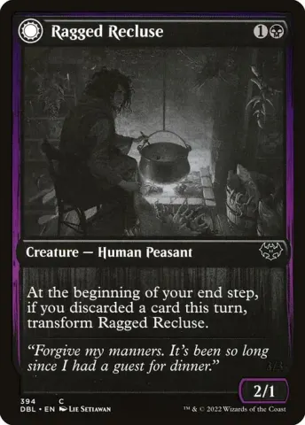 Ragged Recluse // Odious Witch · 394