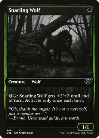 Snarling Wolf · 486