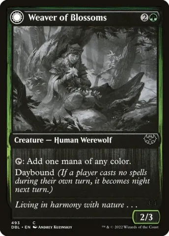 Weaver of Blossoms // Blossom-Clad Werewolf · 493