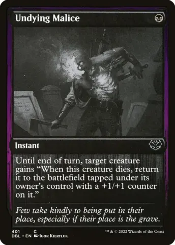 Undying Malice · 401