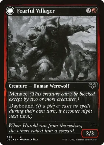 Fearful Villager // Fearsome Werewolf · 424
