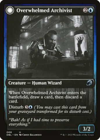 Overwhelmed Archivist // Archive Haunt · 68