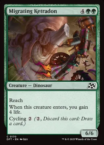 Migrating Ketradon · 170