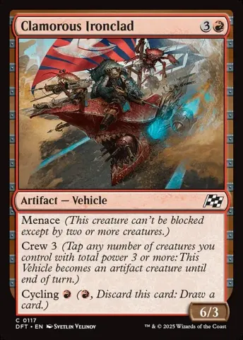 Clamorous Ironclad · 117