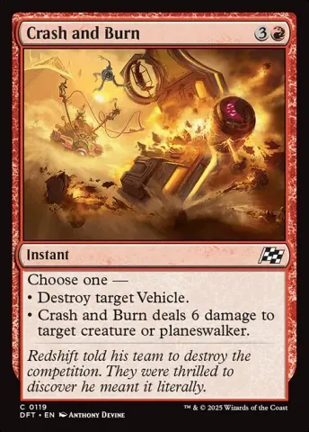 Crash and Burn · 119