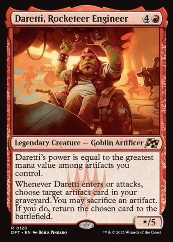 Daretti, Rocketeer Engineer · 120