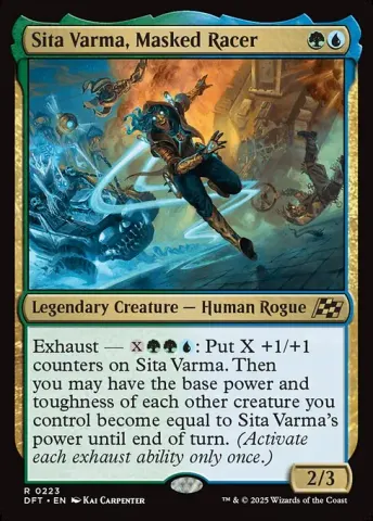 Sita Varma, Masked Racer · 223